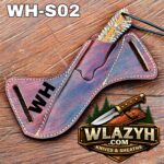 Handmade Cowboy Knife | Western Cowboy Skinner Hunting Knife with Leather Sheath - Image 4