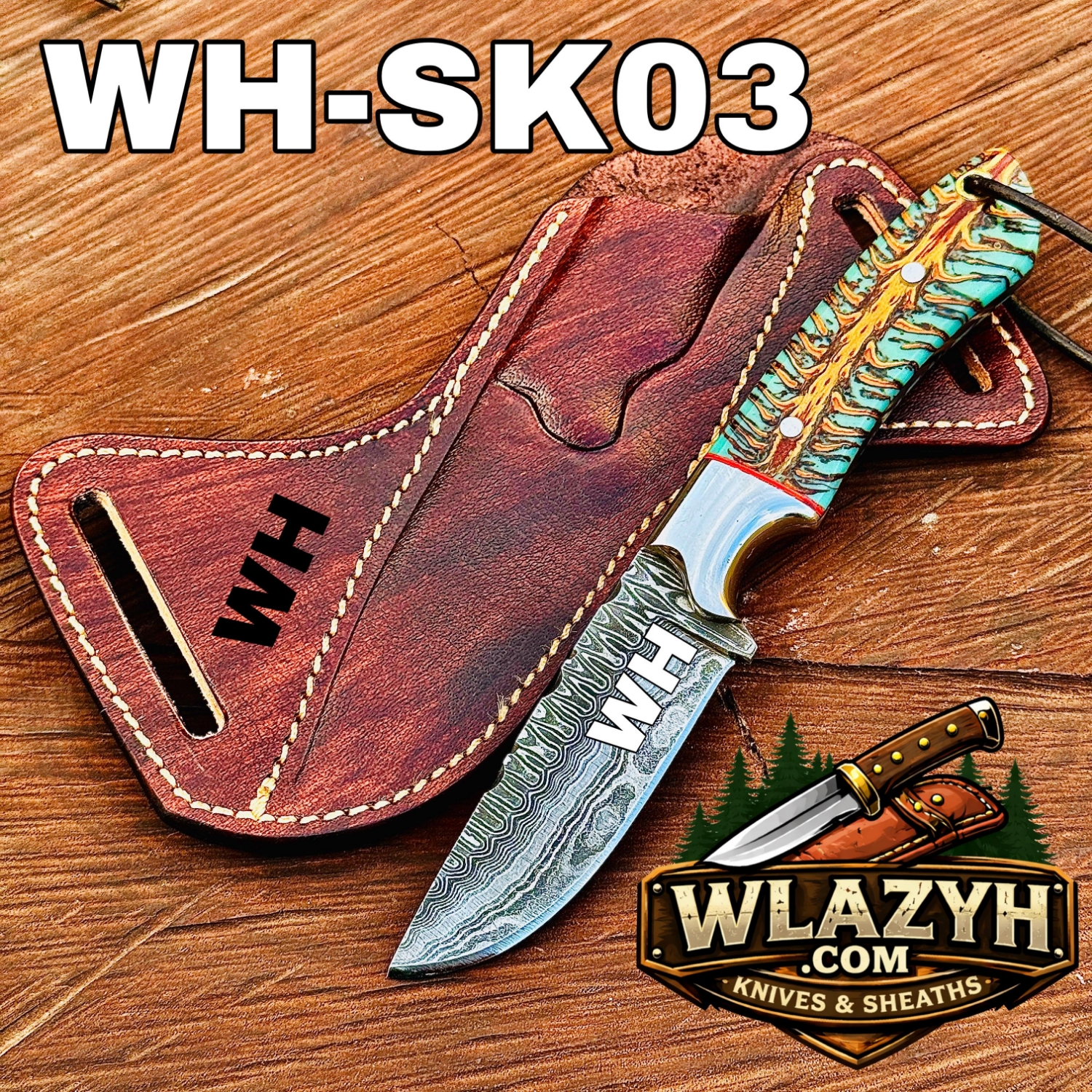 Picsart_26-03-27_19-43-36-675 Handmade Cowboy Knife | Western Cowboy Skinner Hunting Knife with Leather Sheath - Image 1