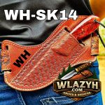 Handmade Cowboy Knife | Western Cowboy Skinner Hunting Knife with Leather Sheath - Image 3