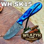 Handmade Cowboy Knife | Western Cowboy Skinner Hunting Knife with Leather Sheath - Image 7