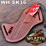 Handmade Cowboy Knife | Western Cowboy Skinner Hunting Knife with Leather Sheath - Image 6