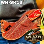 Handmade Cowboy Knife | Western Cowboy Skinner Hunting Knife with Leather Sheath - Image 7