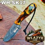 Handmade Cowboy Knife | Western Cowboy Skinner Hunting Knife with Leather Sheath - Image 5