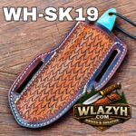 Handmade Cowboy Knife | Western Cowboy Skinner Hunting Knife with Leather Sheath - Image 6