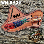 Handmade Cowboy Knife | Western Cowboy Skinner Hunting Knife with Leather Sheath. - Image 3