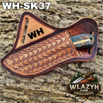 Handmade Cowboy Knife | Western Cowboy Skinner Hunting Knife with Leather Sheath. - Image 3