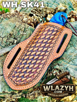 Handmade Cowboy Knife | Western Cowboy Skinner Hunting Knife with Leather Sheath. - Image 4