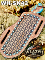 Handmade Cowboy Knife | Western Cowboy Skinner Hunting Knife with Leather Sheath. - Image 3