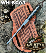 Handmade Bull Cutter | Premium Hunting & Skinning Knife with Leather Sheath. - Image 3