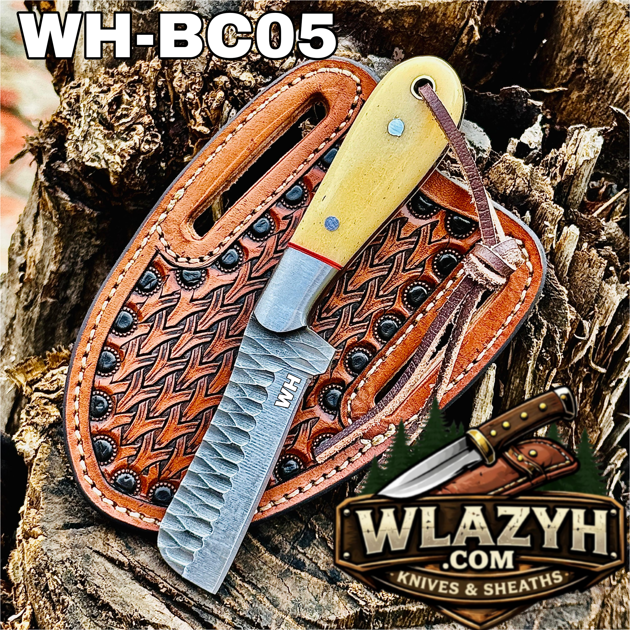 Picsart_26-07-27_02-33-29-187 Handmade Bull Cutter | Premium Hunting & Skinning Knife with Leather Sheath. - Image 1