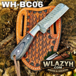 Handmade Bull Cutter | Premium Hunting & Skinning Knife with Leather Sheath. - Image 2