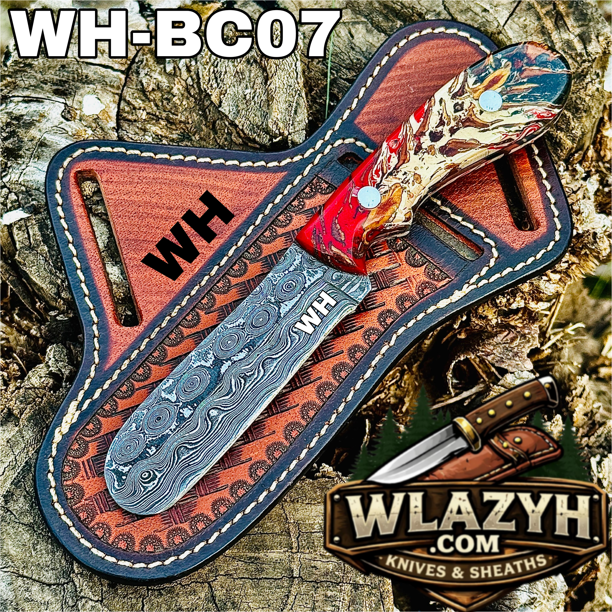 Picsart_26-07-27_02-45-48-185 Handmade Bull Cutter | Premium Hunting & Skinning Knife with Leather Sheath. - Image 1
