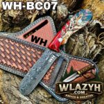 Handmade Bull Cutter | Premium Hunting & Skinning Knife with Leather Sheath. - Image 2